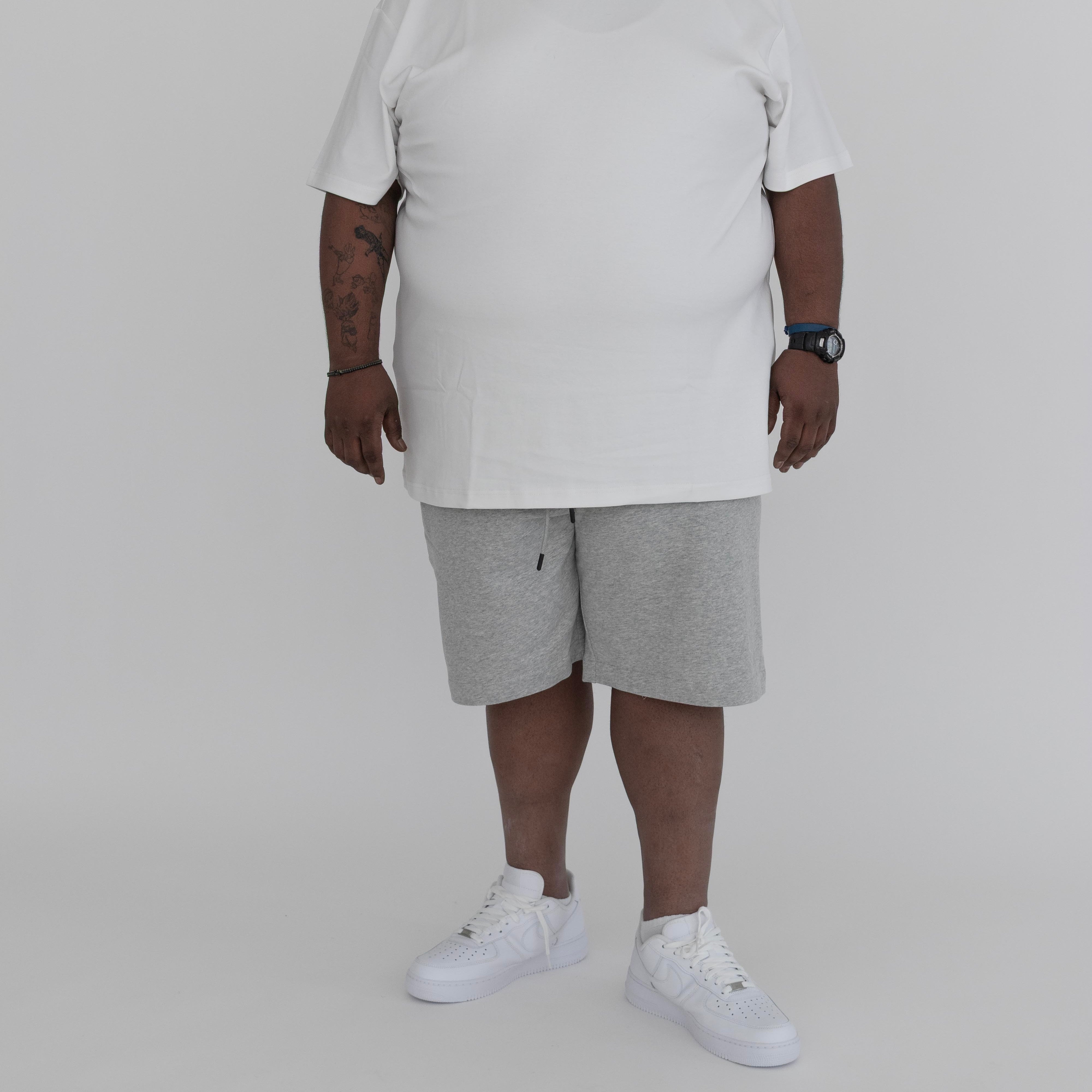 Cement Core Cool Shorts (Light Grey)