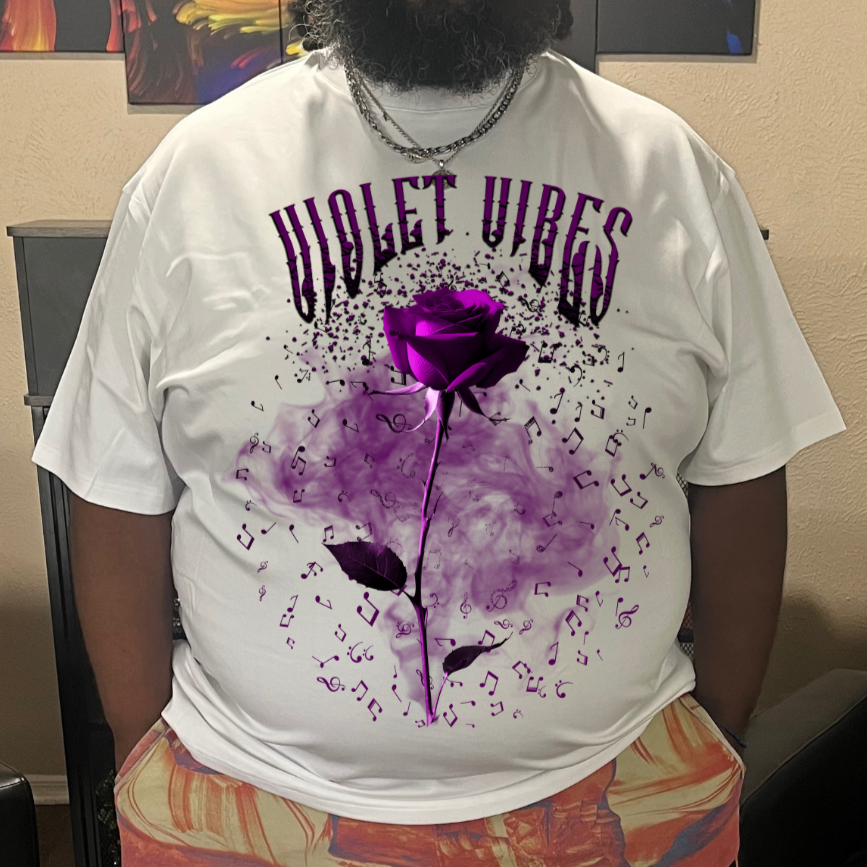 “Violet Vibes” Tee