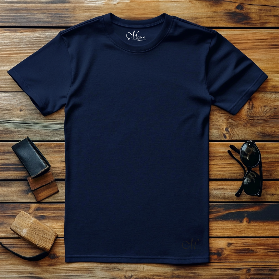 Midnight Tide Comfort Tee (Navy)