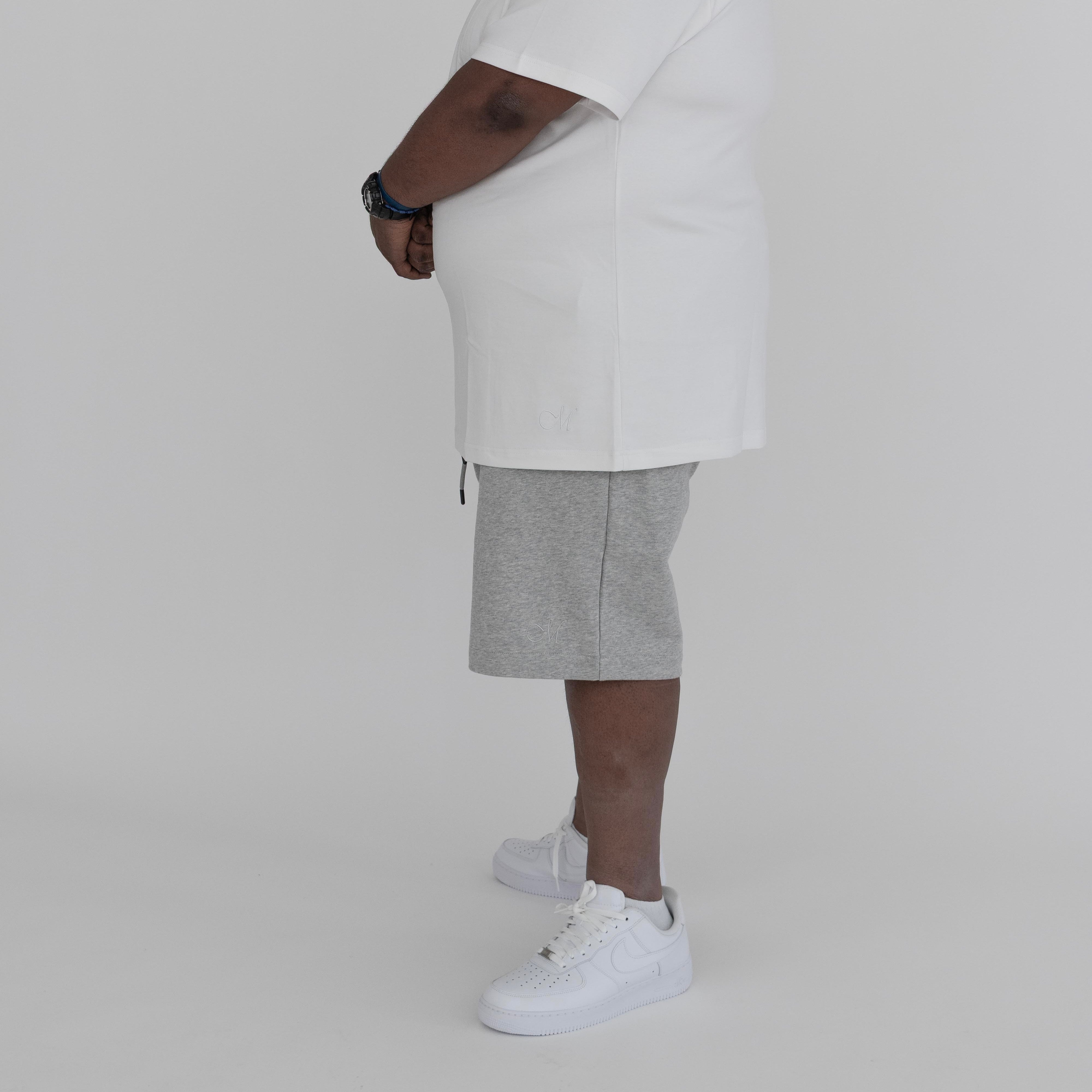 Cement Core Cool Shorts (Light Grey)