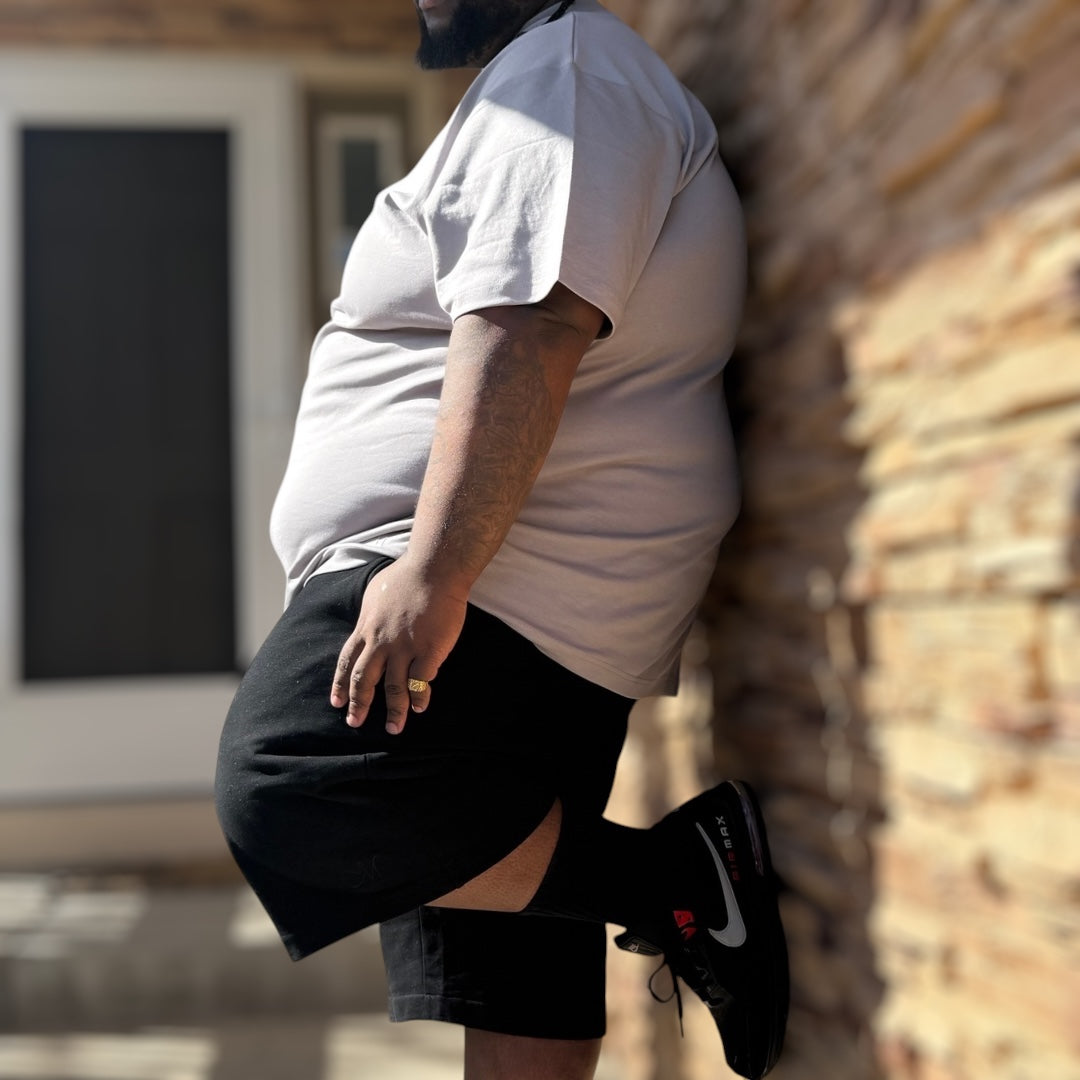 "Cool Grey" Core Comfort Tee