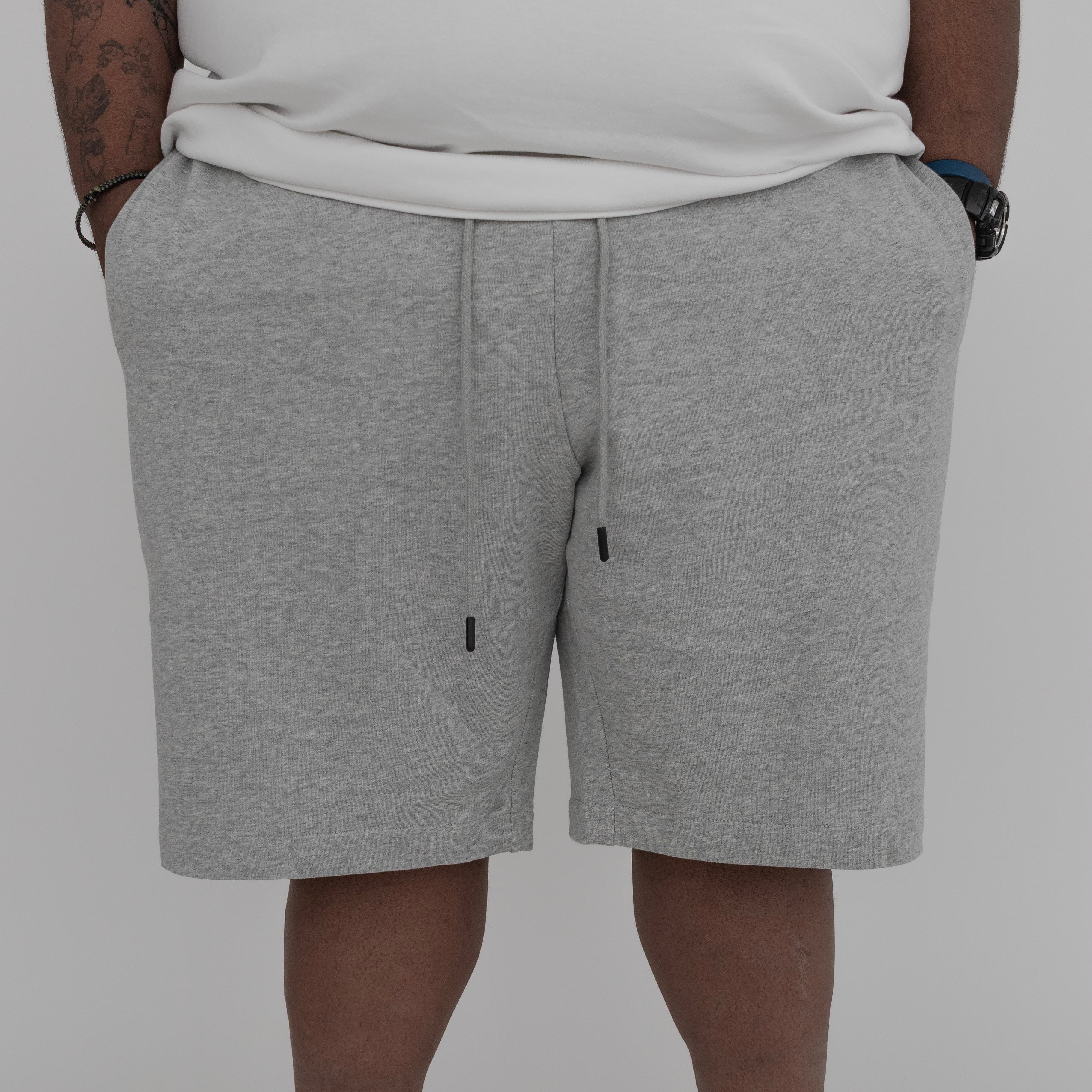 Cement Core Cool Shorts (Light Grey)