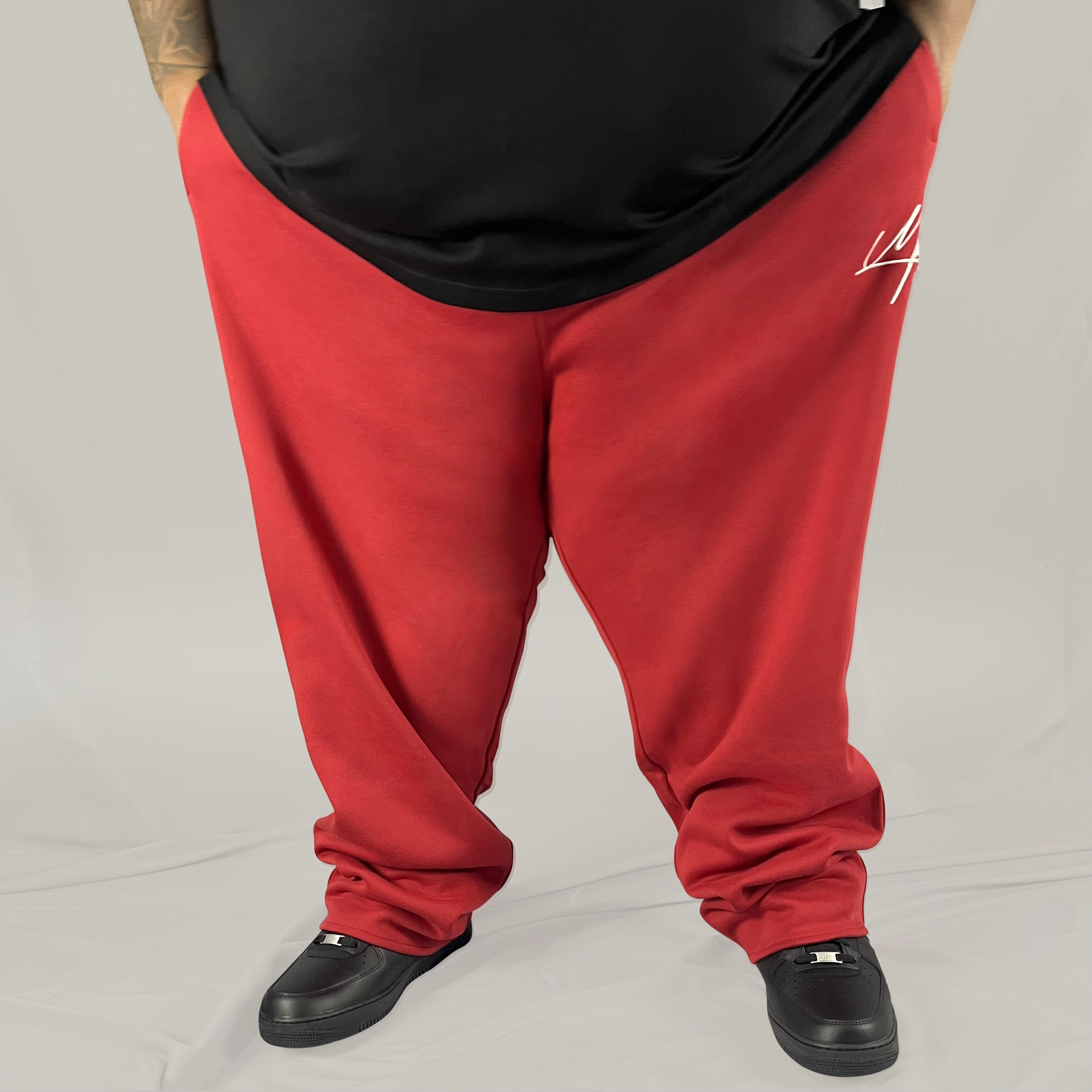 Crimson Heavyweight Comfort Fleece Joggers