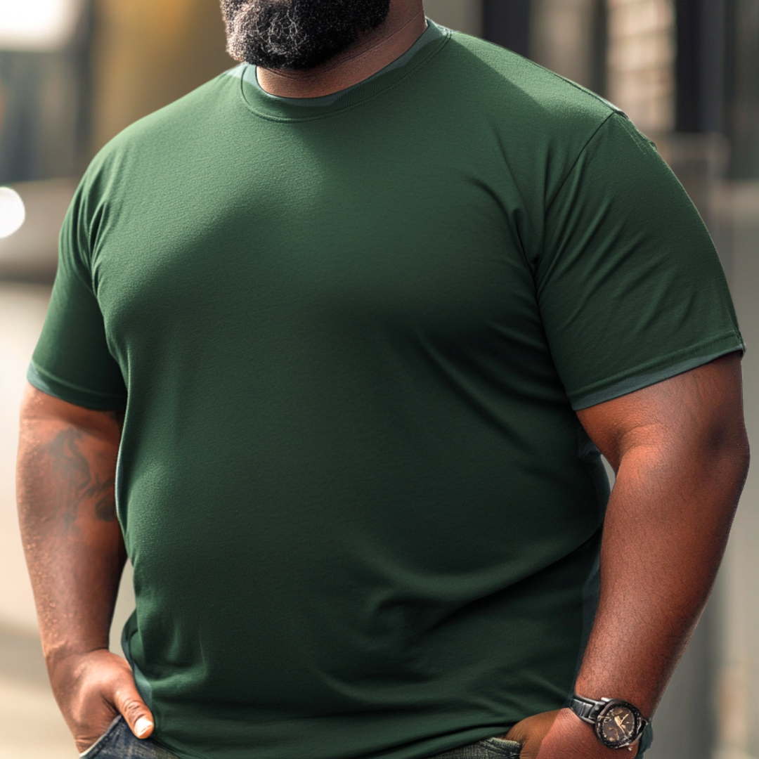 "Forest" Core Comfort Tee (Dark Green)