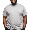 “Cement” Core Comfort Tee (Light Grey)