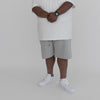 Load and play video in Gallery viewer, Cement Core Cool Shorts (Light Grey)